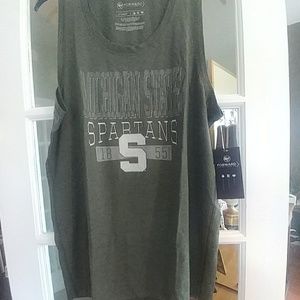 47 Brand Michigan State Sleeveless Shirt X-Large